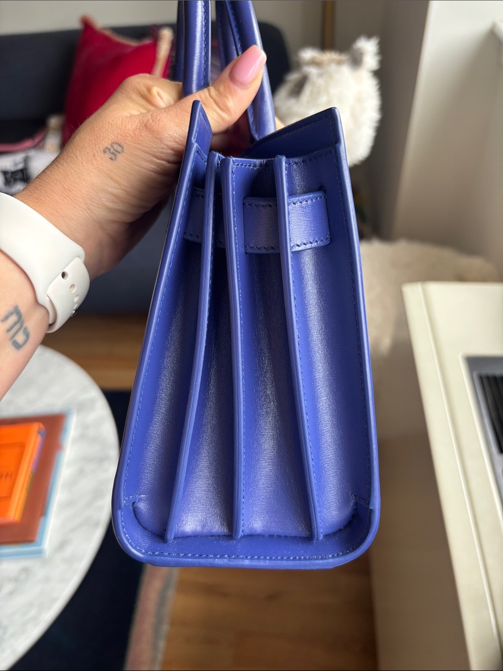 Saint Laurent Nano Sac De Jour Style Satchel - Picture 6 of 16